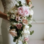 Brides wedding bouquet